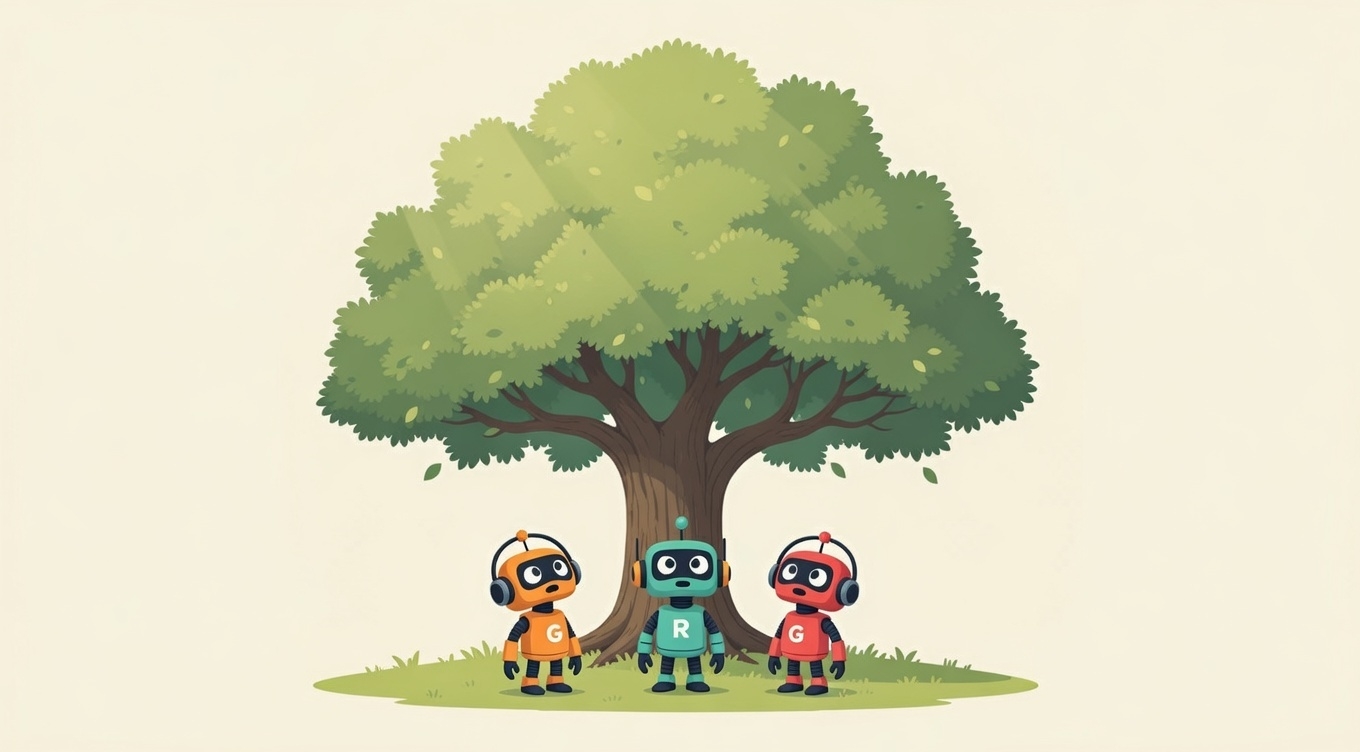 Robots working on SEO